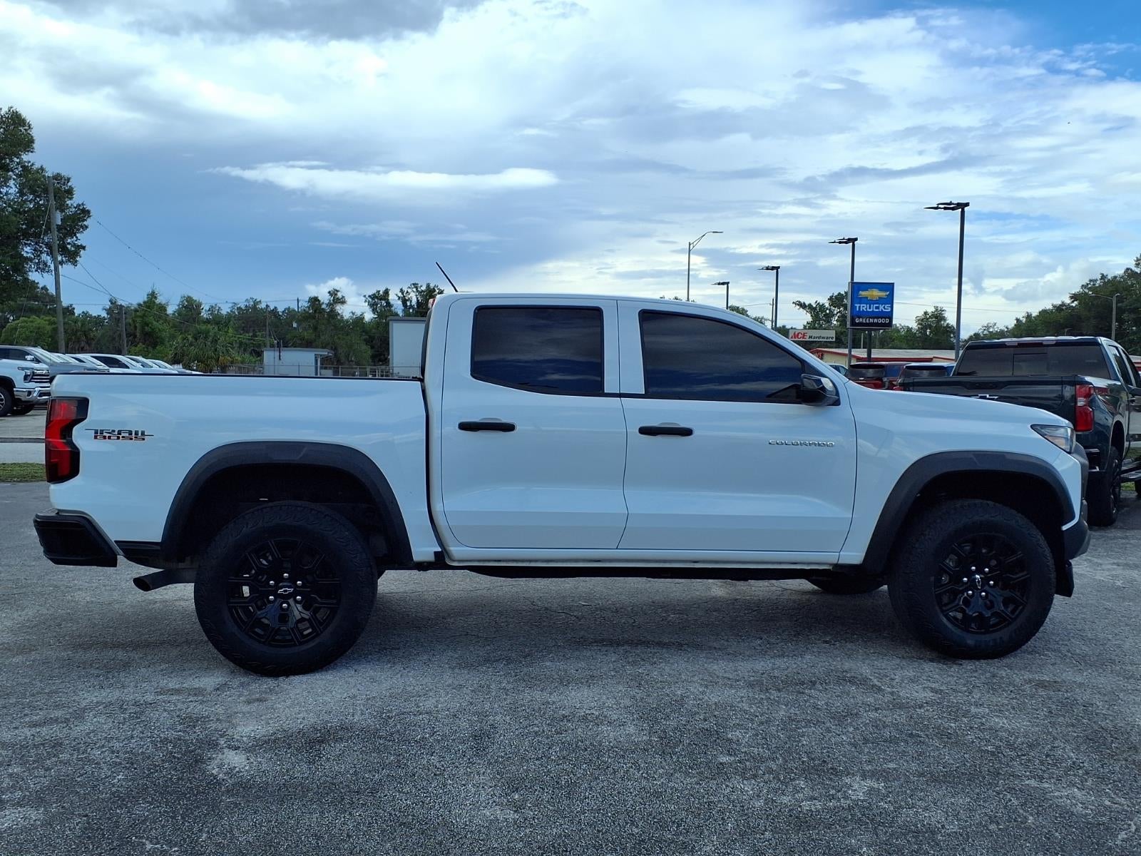 2024 Chevrolet Colorado — rear three-quarter view