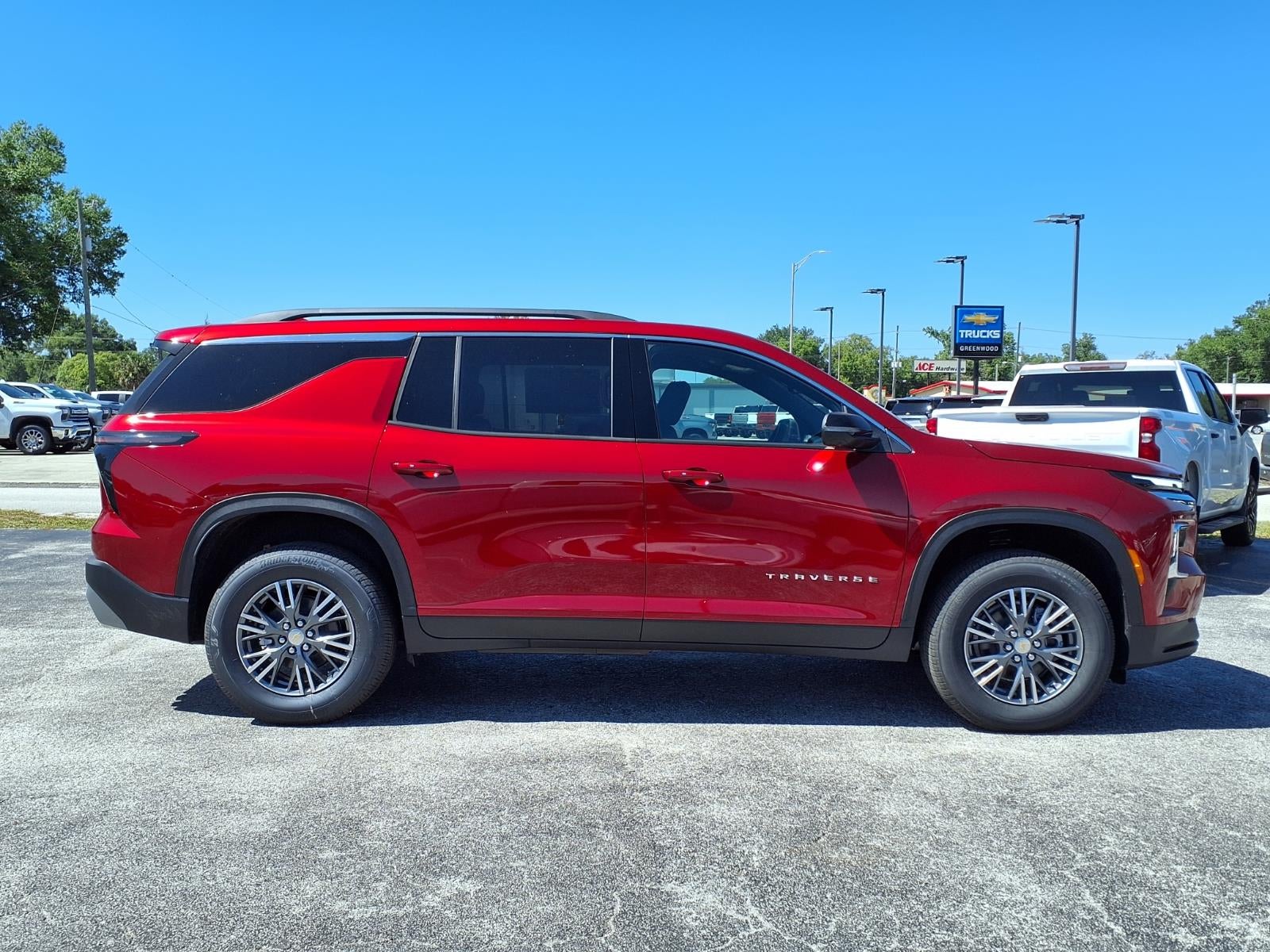 2026 Chevrolet Traverse — rear three-quarter view