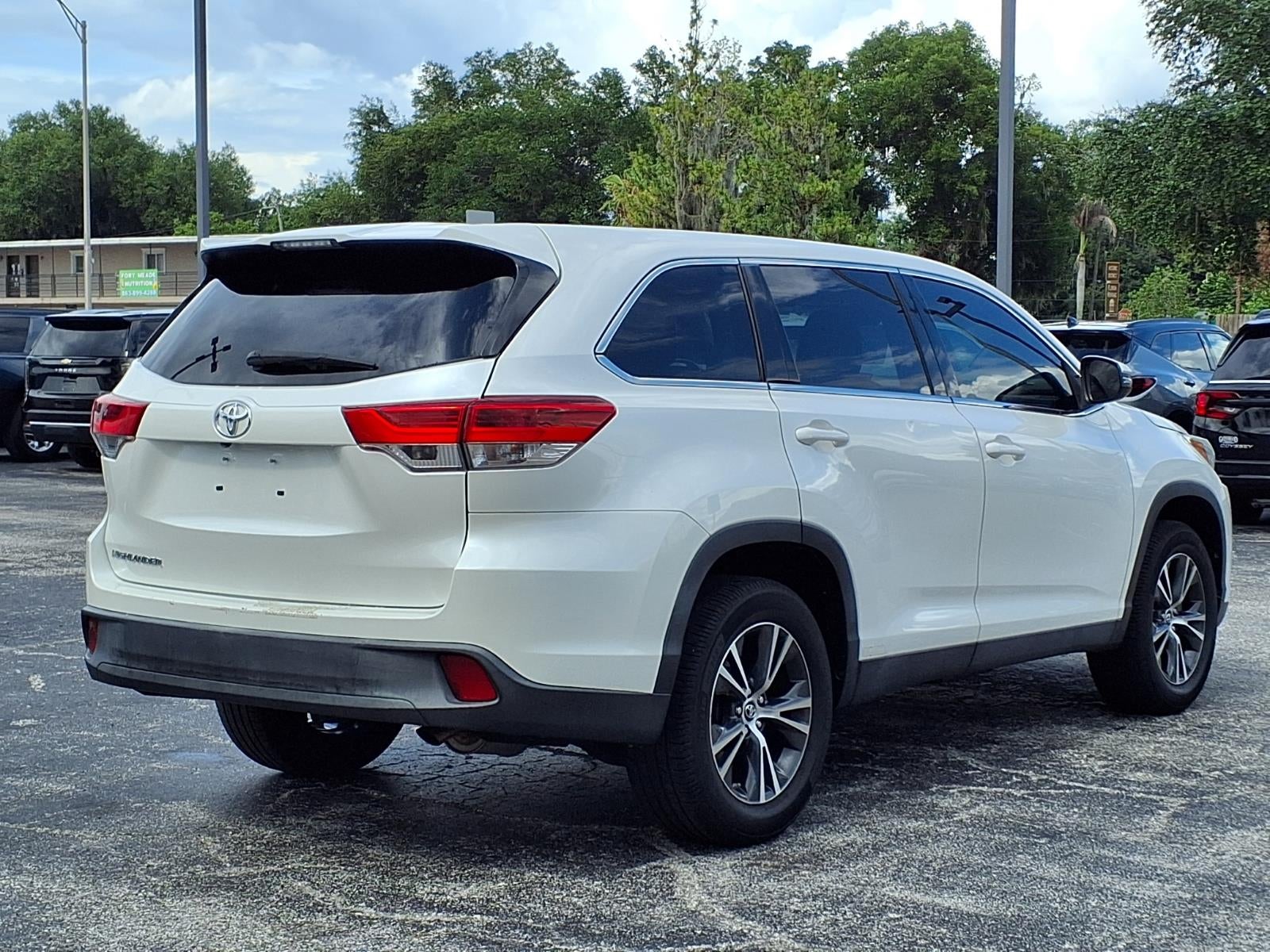 2019 Toyota Highlander — interior view